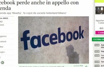 Facebook ha copiato: l’italiana Business Competence vince anche in appello