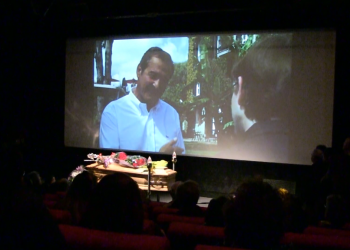 La sindaca di Roma Virginia Raggi alla camera ardente di Bertolucci