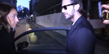 “Incontro cordiale” tra Nina Moric e Fabrizio Corona al Tribunale per i minori
