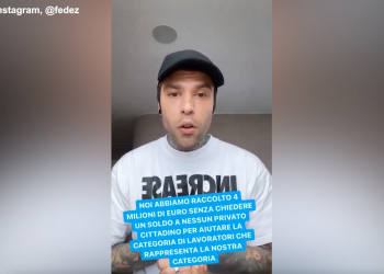 Fedez, la provocazione ai politici: “Perché non date il 2×1000 ai lavoratori dello spettacolo?”