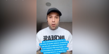 Fedez, la provocazione ai politici: “Perché non date il 2×1000 ai lavoratori dello spettacolo?”