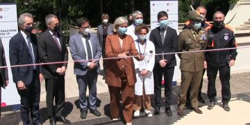 Covid, Speranza e Figliuolo inaugurano l’hub vaccinale di Confindustria a Roma