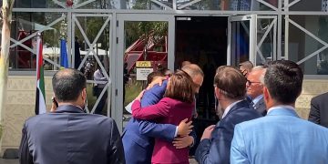 Expo Dubai, la delegazione americana al padiglione ucraino