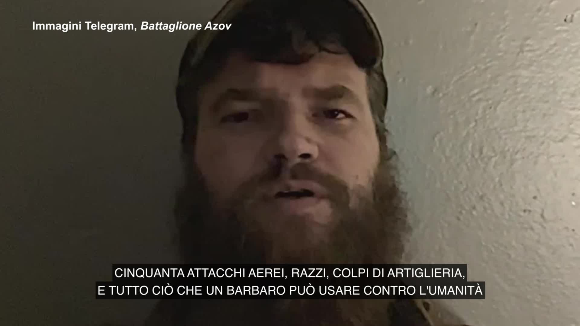 Azov “A Mariupol 50 raid aerei e un numero colossale di bombe al