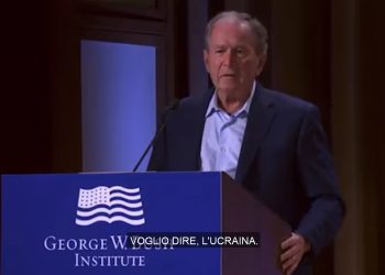 Usa, la gaffe di George W. Bush: “Brutale invasione dell’Iraq…”