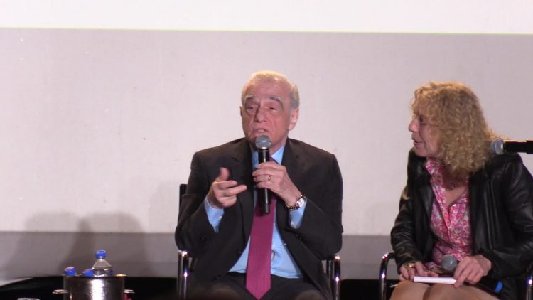 Il regista Martin Scorsese