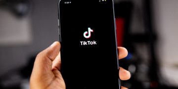 Il logo di TikTok