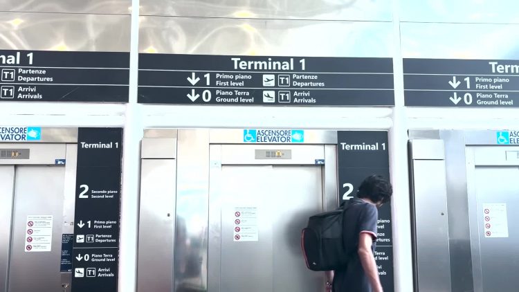 L'aeroporto di Fiumicino