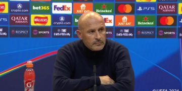 L'allenatore del Bologna, Vincenzo Italiano