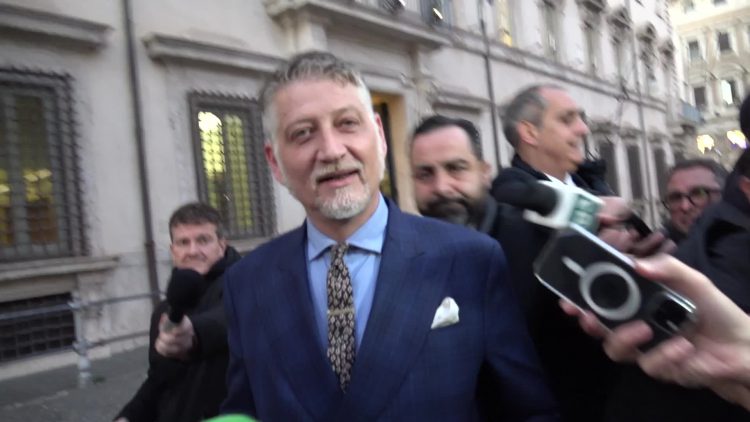 Il ministro della Cultura Alessandro Giuli