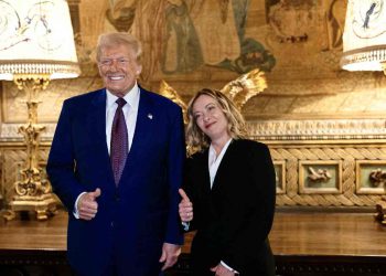 Donald Trump e Giorgia Meloni