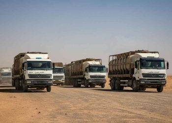 I primi camion di aiuti umanitari arrivano a Gaza attraverso il valico di Rafah