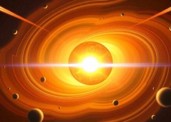 Un prisma cosmico svela i segreti di un sistema solare in formazione