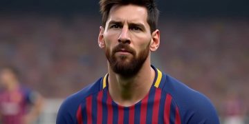 Lionel Messi multato per aver afferrato il collo di un allenatore avversario