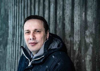 Erik Jensen, il leader del partito groenlandese Simut