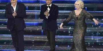 Gerry Scotti, Carlo Conti e Antonella Clerici