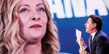 Giorgia Meloni e Giuseppe Conte