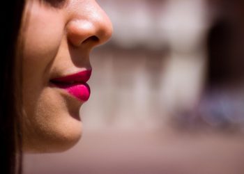 Il naso di una donna
