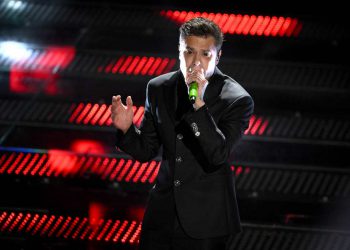 L'esibizione di Fedez a Sanremo 2025