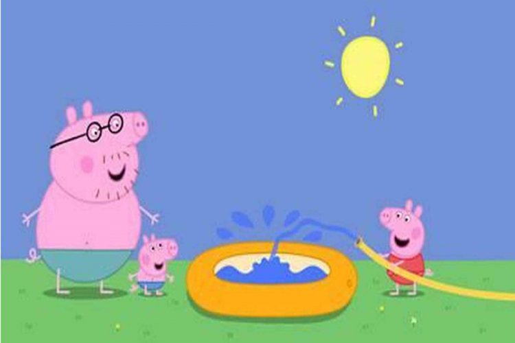Peppa Pig e la sua famiglia