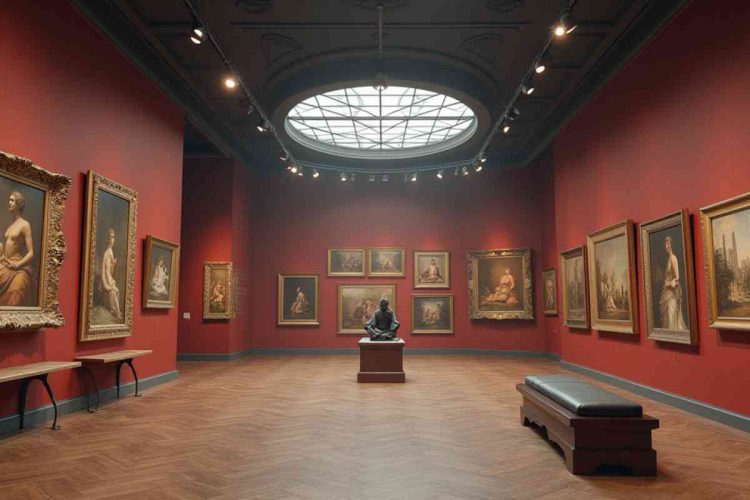 YouTuber tedeschi espongono ritratti di Trump e Merz al Louvre: un gesto artistico controverso