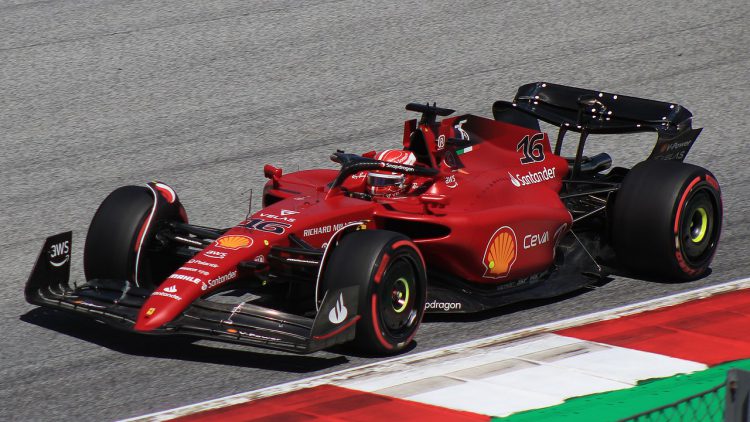 Una vettura della Ferrari