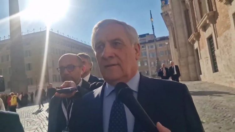 Il ministro degli Esteri, Antonio Tajani - alanews.it