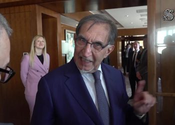 Il presidente del Senato, Ignazio La Russa