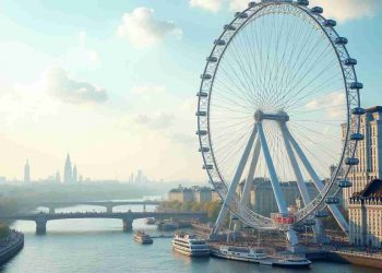 London Eye, la ruota panoramica pionieristica, celebra 25 anni di storia