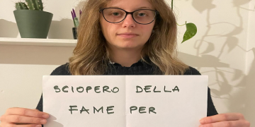 La radicale Alice Depetro in sciopero della fame per la liberazione di Alberto Trentini
