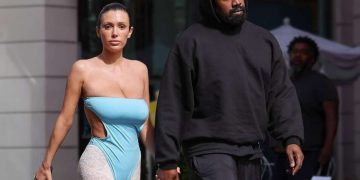 Bianca Censori e Kanye West