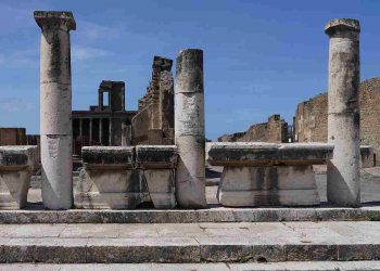 Colonne Doriche a Pompei