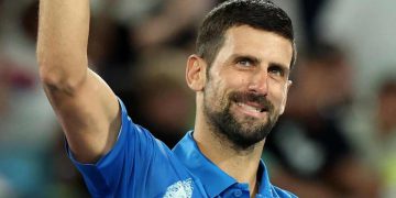 Il tennista serbo Novak Djokovic