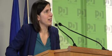 La segretaria del Pd, Elly Schlein