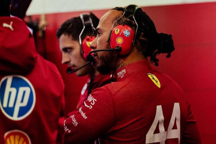 F1 - Lewis Hamilton, team Ferrari