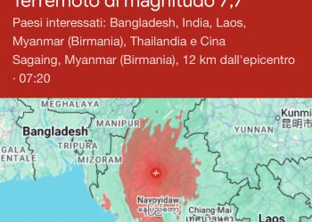 Terremoto in Birmania, scossa di magnitudo 7.7 nel centro del Paese: sisma avvertito anche a Bangkok