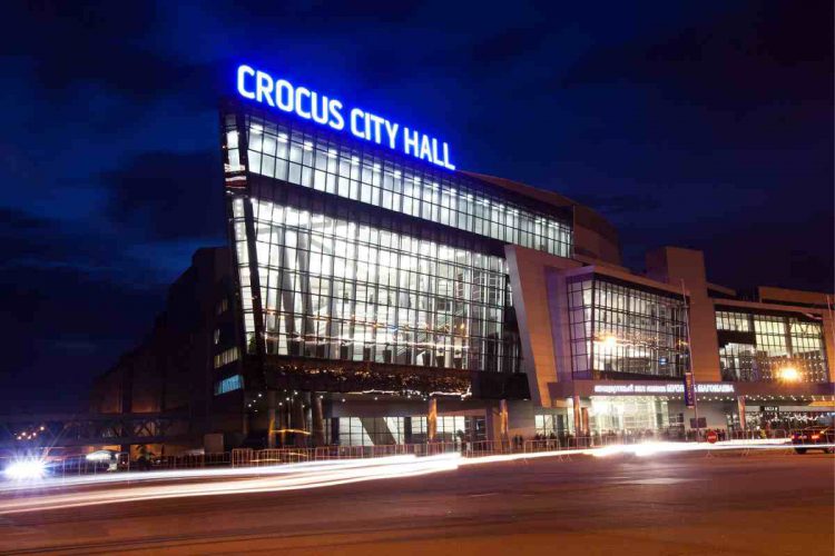 Il Crocus City Hall nel 2020