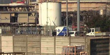 Il deposito Eni di Calenzano