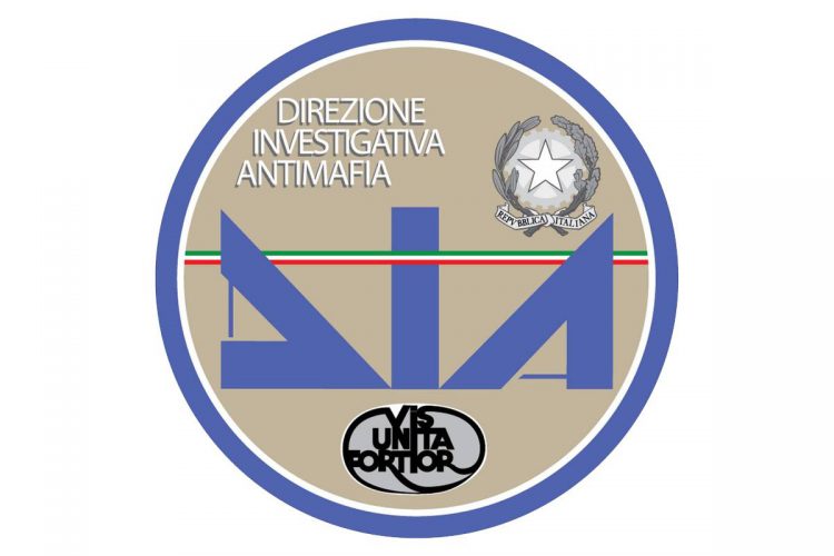 Il logo della Direzione Investigativa Antimafia