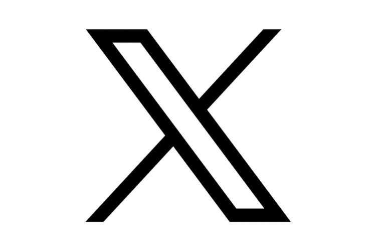 Il logo di X
