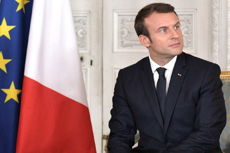 Il presidente francese Emmanuel Macron