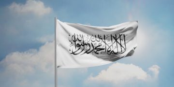 La bandiera dei talebani