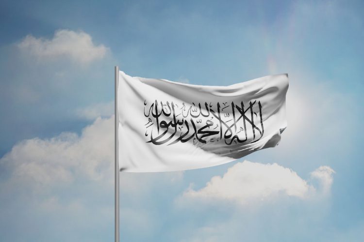 La bandiera dei talebani