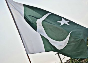La bandiera del Pakistan