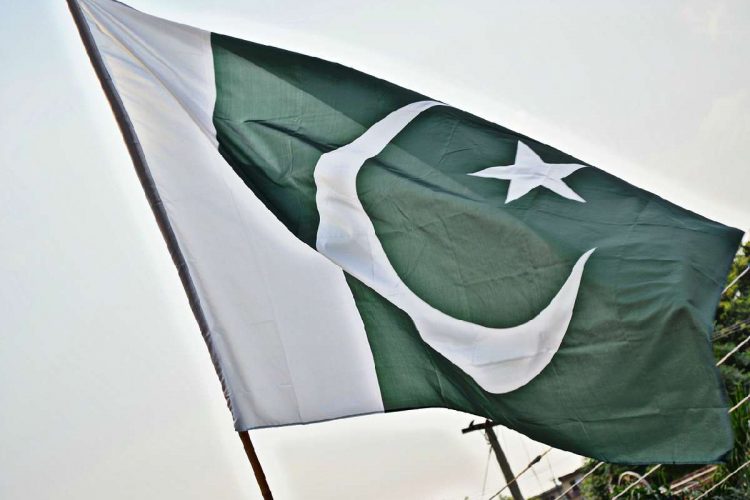 La bandiera del Pakistan