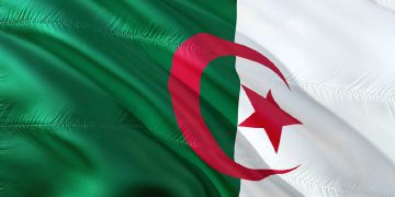 La bandiera dell'Algeria