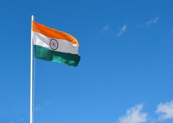 La bandiera dell'India