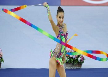 La ginnasta coreana Son Yeonjae