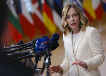 La premier Giorgia Meloni