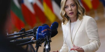 La premier Giorgia Meloni